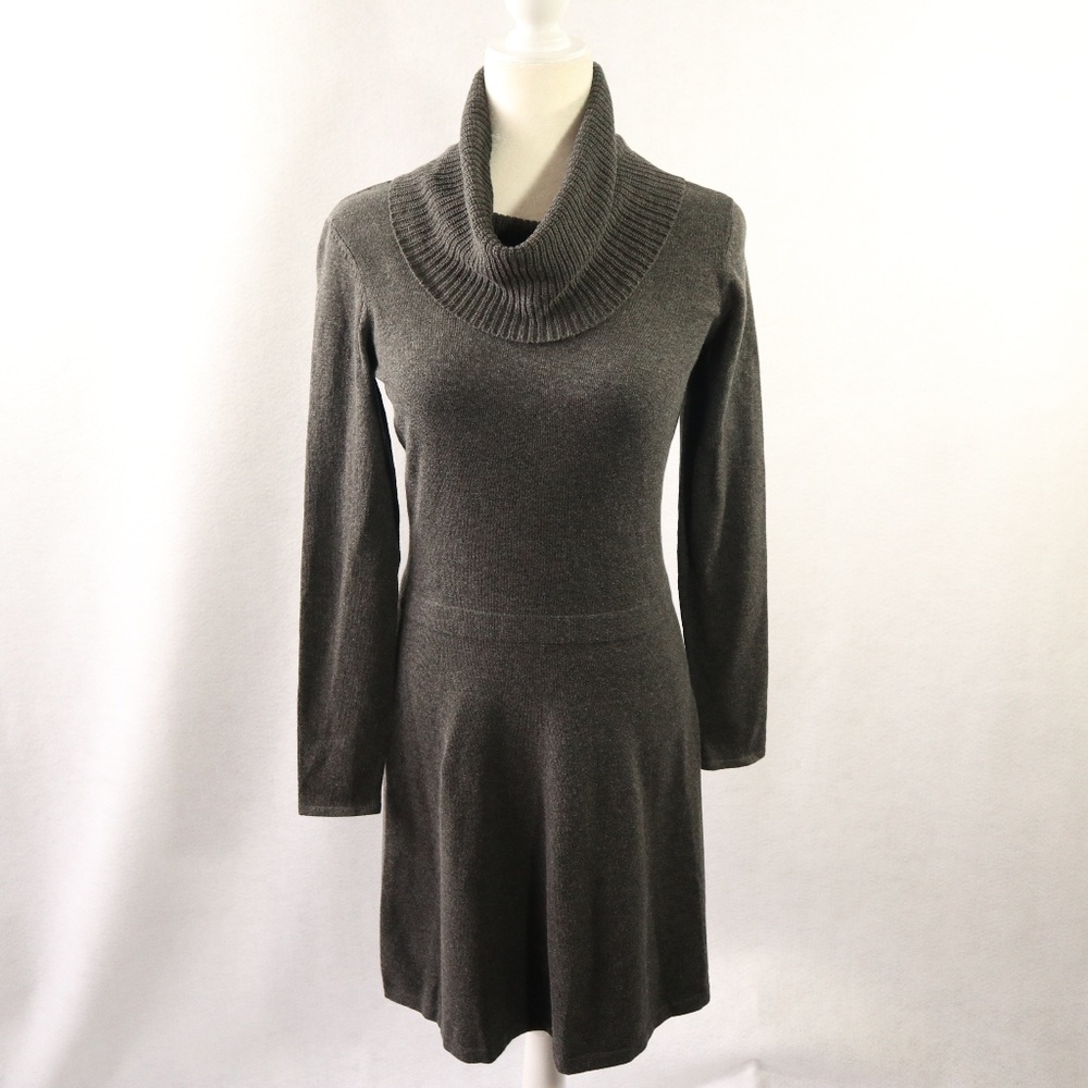 New Chaps By Ralph Lauren Gray Dress Sz Small